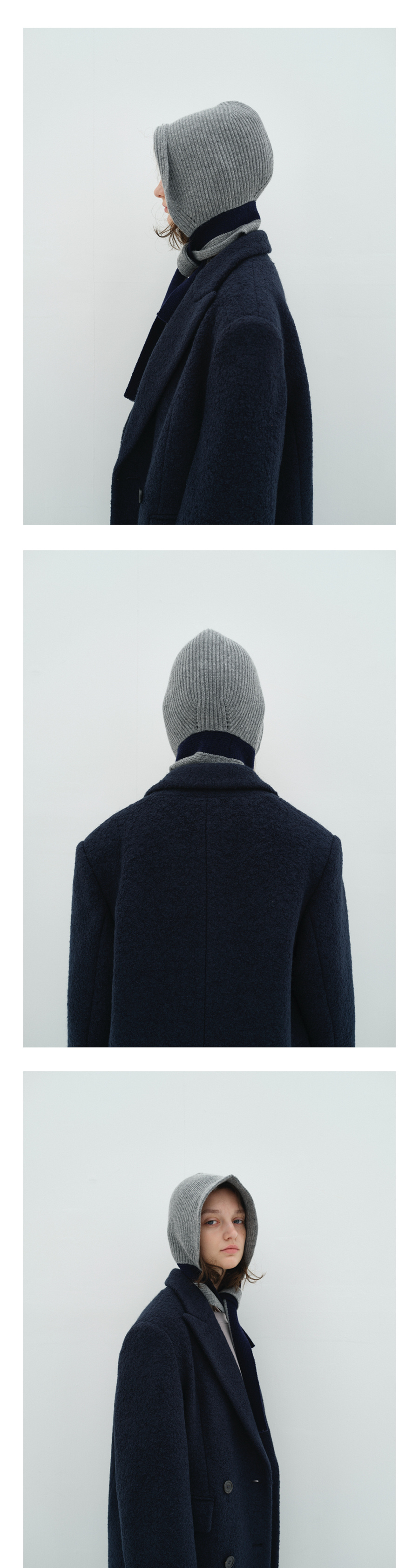 【ENZO BLUES】23fw balaclava muffler MUSINSA | ENZO BLUES Balaclava muffler (Steel Gray /Space Navy)