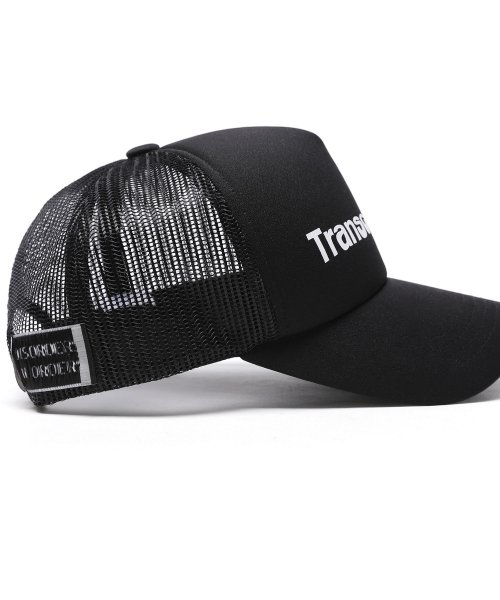 TRANSCENDENCE MESH CAP BLACK