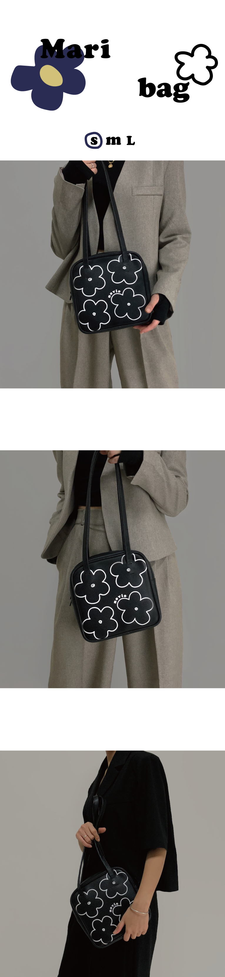 ☆人気☆【Novio】☆maribag S _ 2way shoulder & tote ba.g☆ MUSINSA | NOVIO Maribag M_ Two-way shoulder bag & tote bag