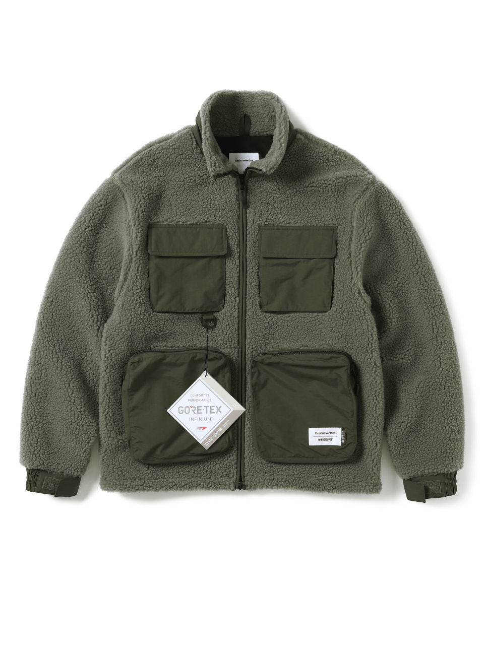 디스이즈네버댓(THISISNEVERTHAT) GORE-TEX INFINIUM™ Utility Fleece