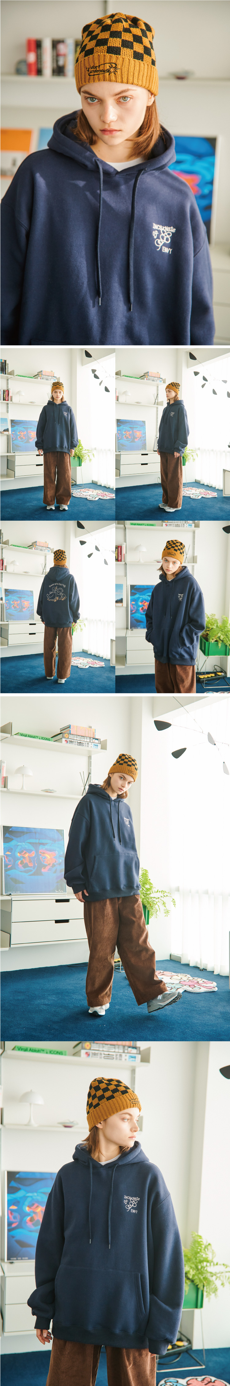 BEANIE STAR - 2 COLORS MUSTARD