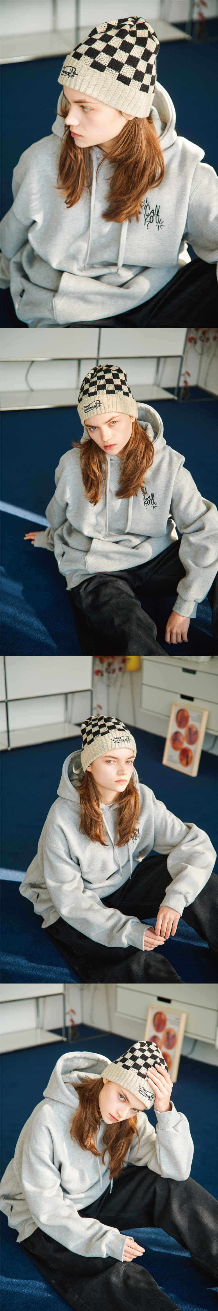 BEANIE STAR - 2 COLORS BLACK