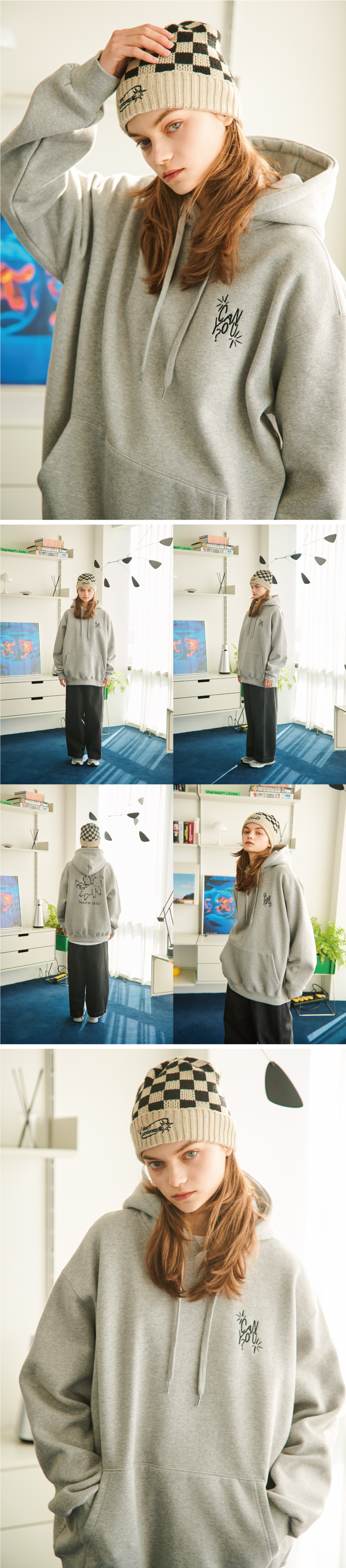 BEANIE STAR - 2 COLORS BLACK