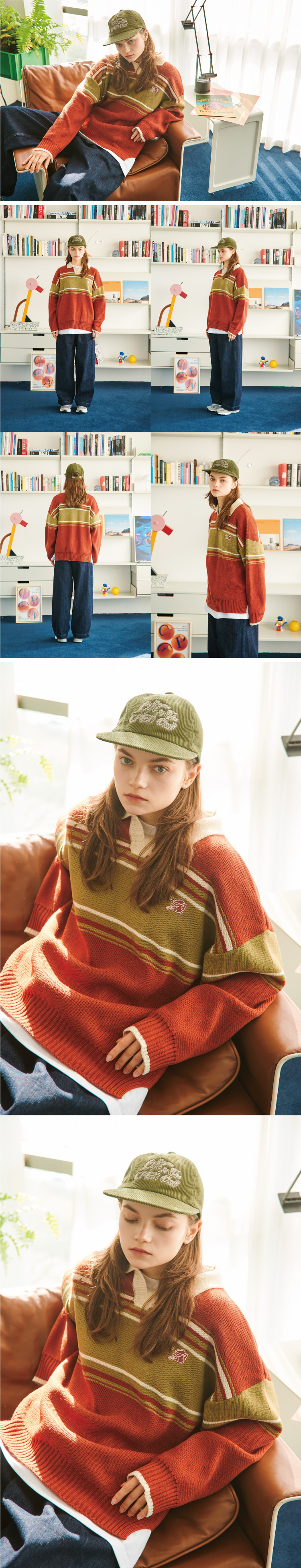 CORDUROY BALL CAP - 4 COLORS KHAKI