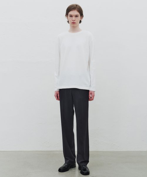 [SMART]Do Good_Semi Wide Banding Slacks - 4 color MAPT2103