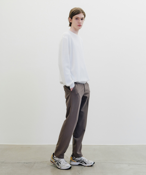[Choosing a loose fit] Do Good_Tapeord Banding Slacks - 5 colors