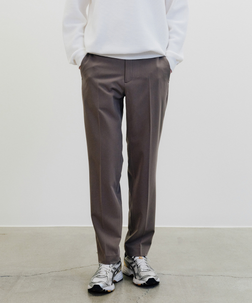 [Choosing a loose fit] Do Good_Tapeord Banding Slacks - 5 colors