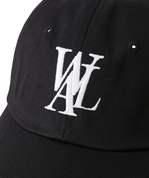 Signature Logo ball cap - BLACK