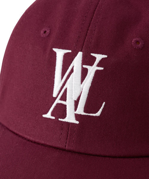 Signature Logo ball cap - WINE