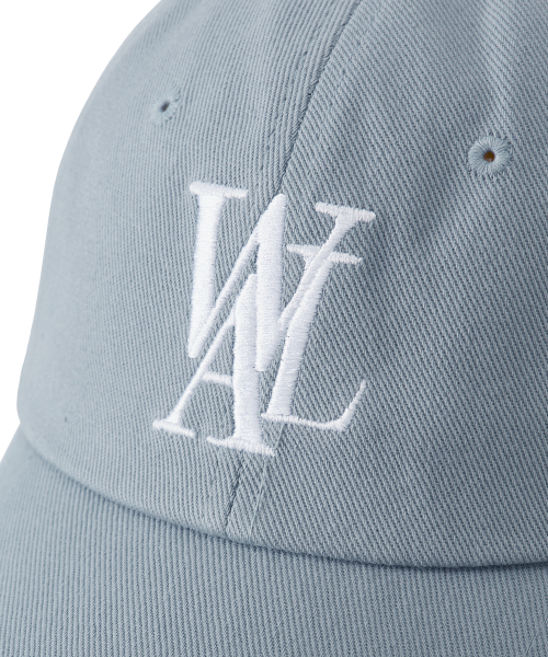 Signature Logo ball cap - DUSTY BLUE
