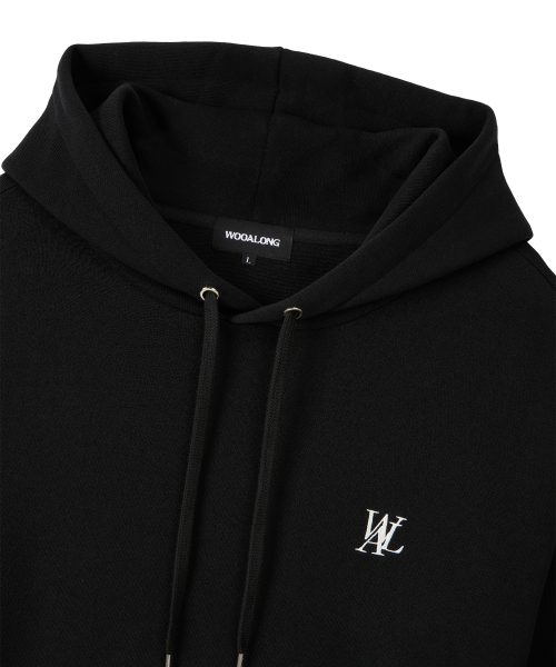 Signature standard hoodie - BLACK