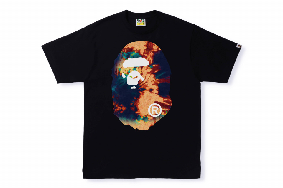 베이프(BAPE) TIE DYE BIG APE HEAD TEE - 사이즈 & 후기 | 무신사