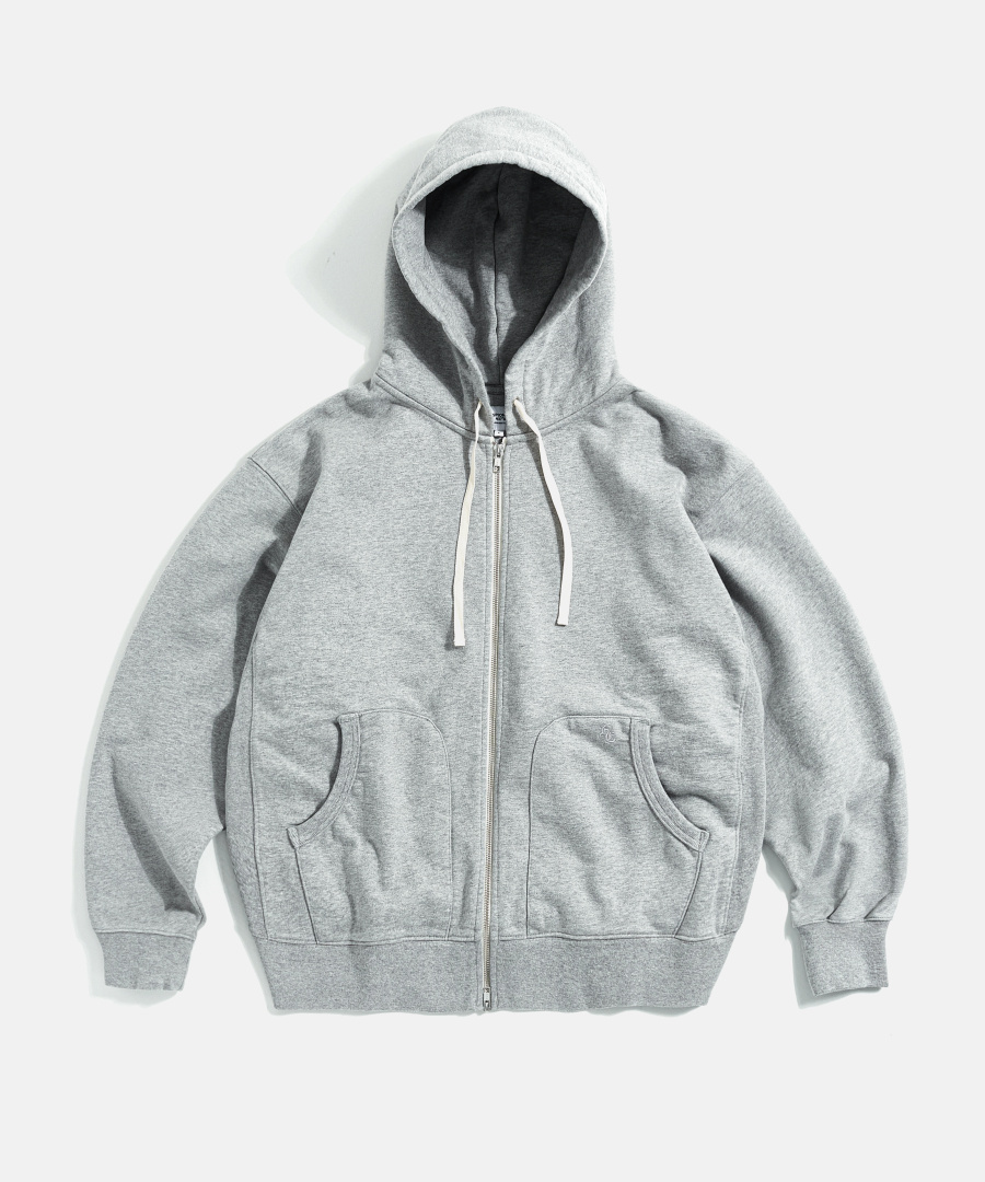 Heritage Heavy Weight Zip Hoodie Grey 상세 이미지 21