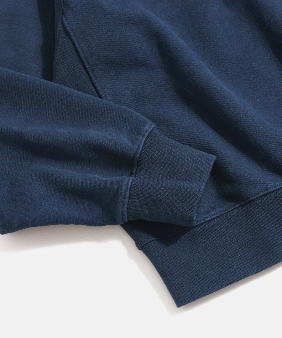 Heritage Heavy Weight Half Zip Sweat Navy 상세 이미지 20