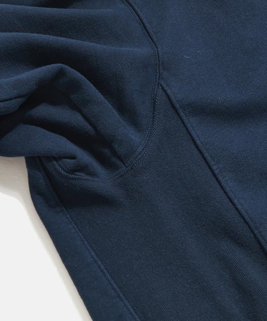 Heritage Heavy Weight Half Zip Sweat Navy 상세 이미지 21