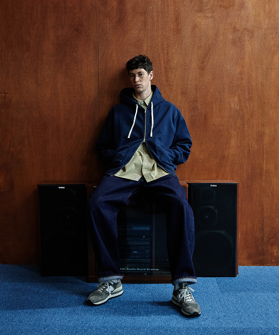 Heritage Heavy Weight Zip Hoodie Grey 상세 이미지 10