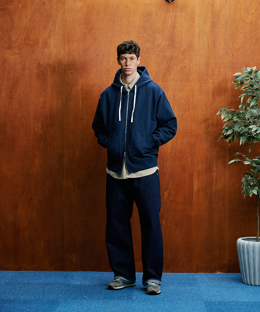 Heritage Heavy Weight Zip Hoodie Grey 상세 이미지 17