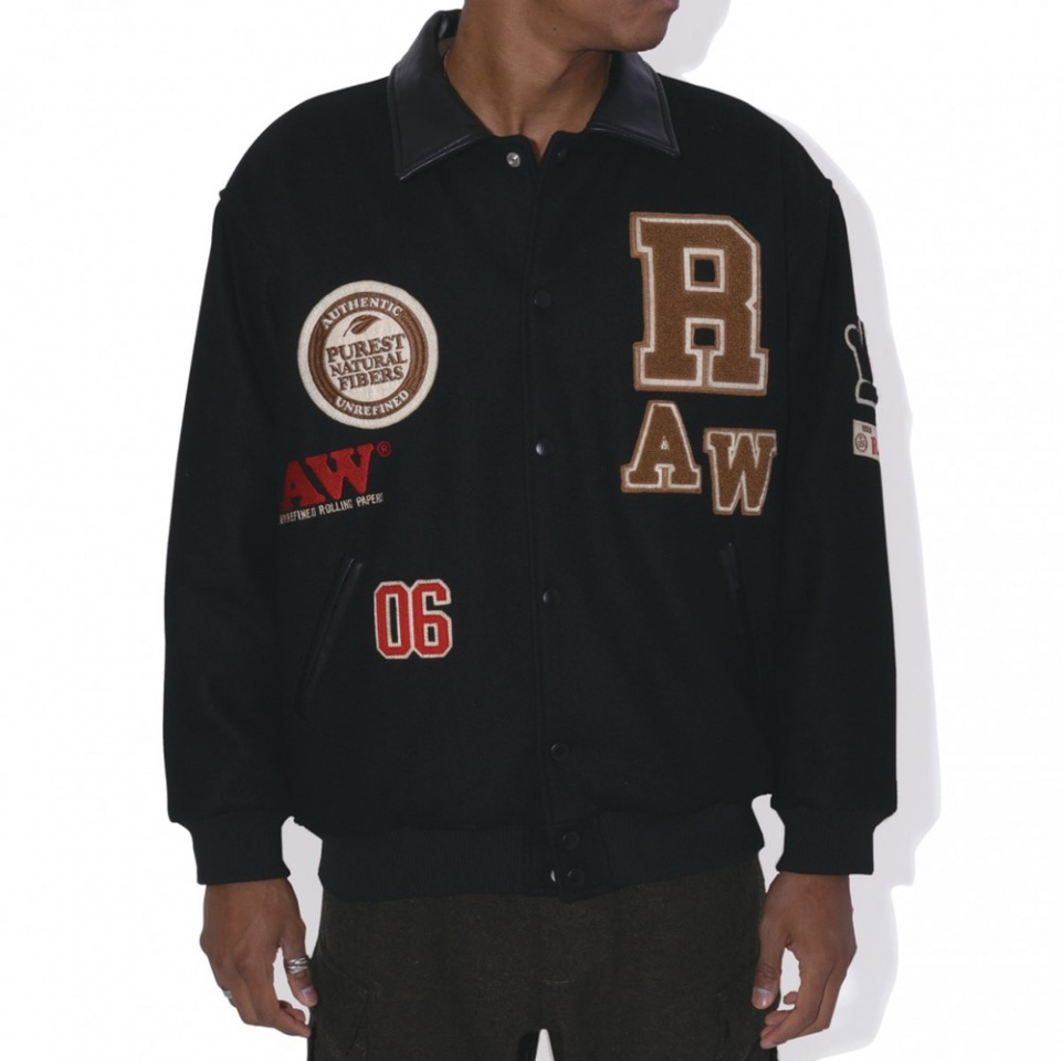 RAW x interbreed RAW Varsity jacket - アウター