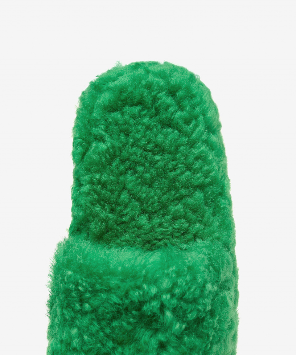 ★BOTTEGA VENETA★ Resort Teddy Slide Parakeet 668569VKV7048 Buy Bottega Veneta Resort Teddy Slide 'Parakeet' - 668569