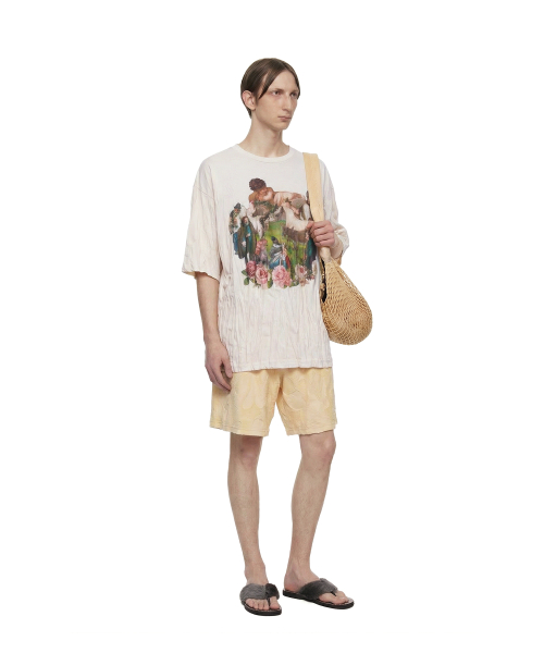 Crinkled T-shirt_White