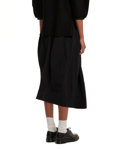 Asymmetric Skirt_Black