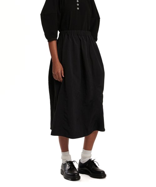 Asymmetric Skirt_Black
