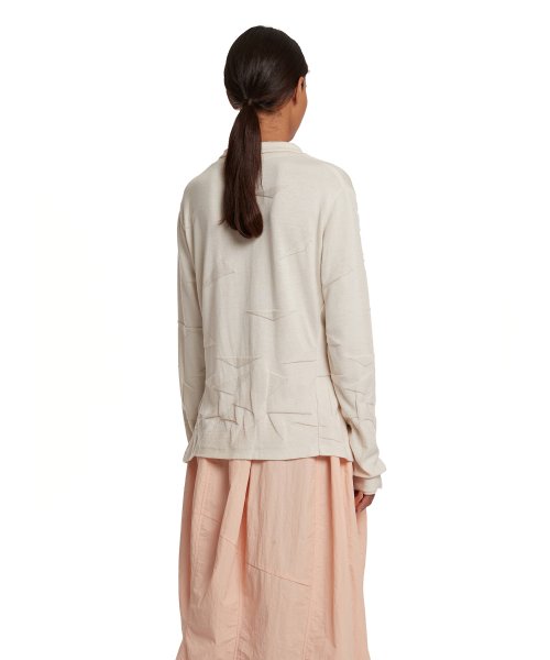 Blazer Cardigan_Ivory