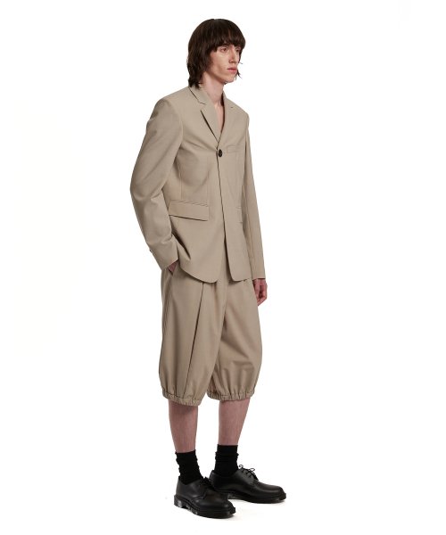 Double-Breasted Blazer_Beige