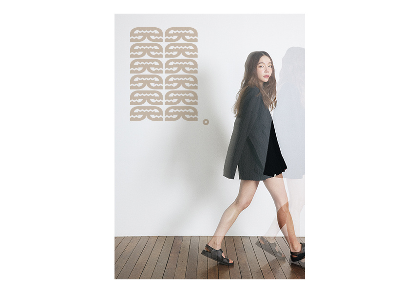 ★【A NOTHING】★VINTAGE P. DYEING CUT-OUT BOX 1/2 TE.E★ VINTAGE P. DYEING CUT-OUT 1/2 BOX TEE (Black) - A NOTHING