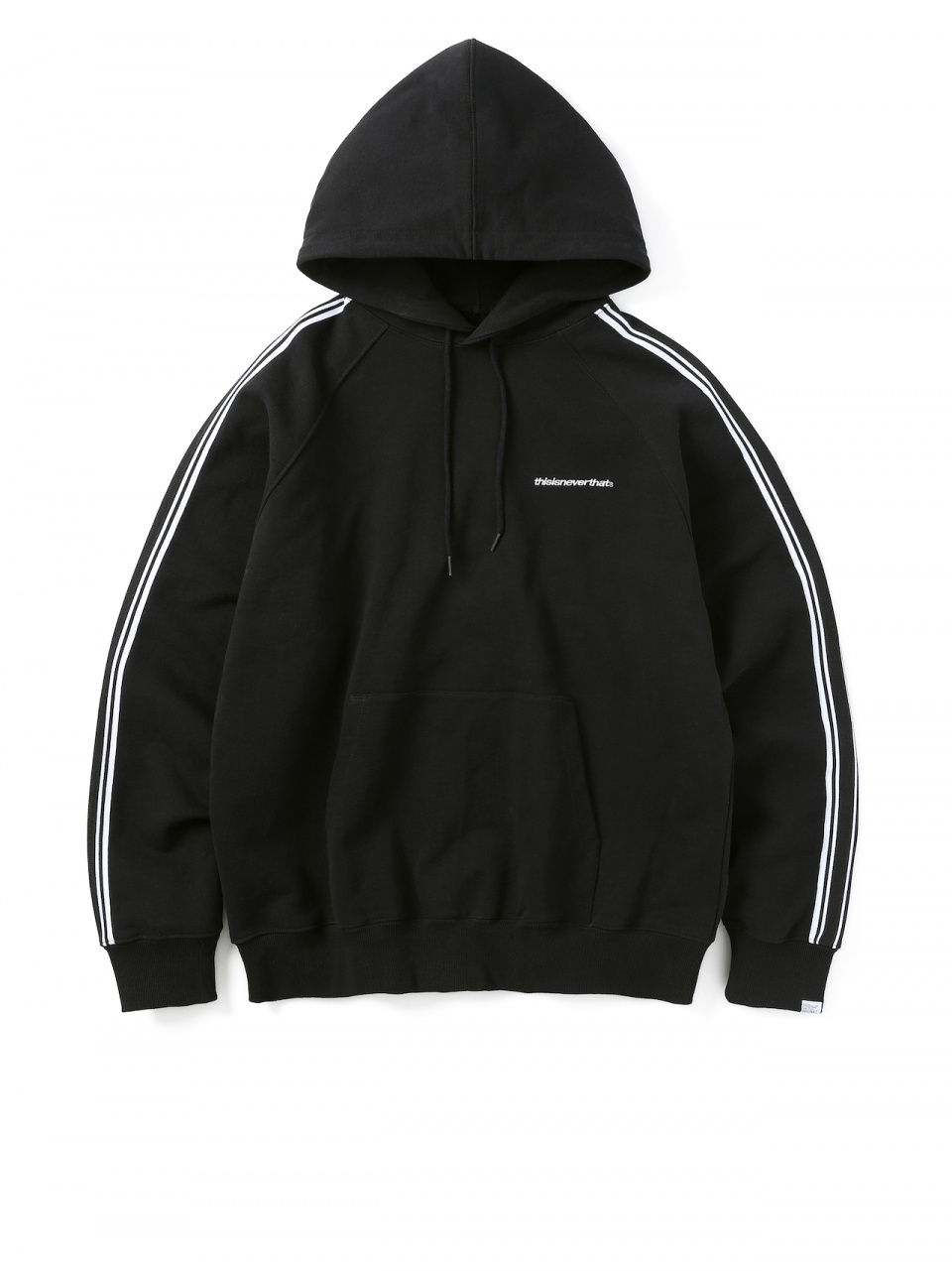 MUSINSA公式 | thisisneverthat® Track Hoodie Black