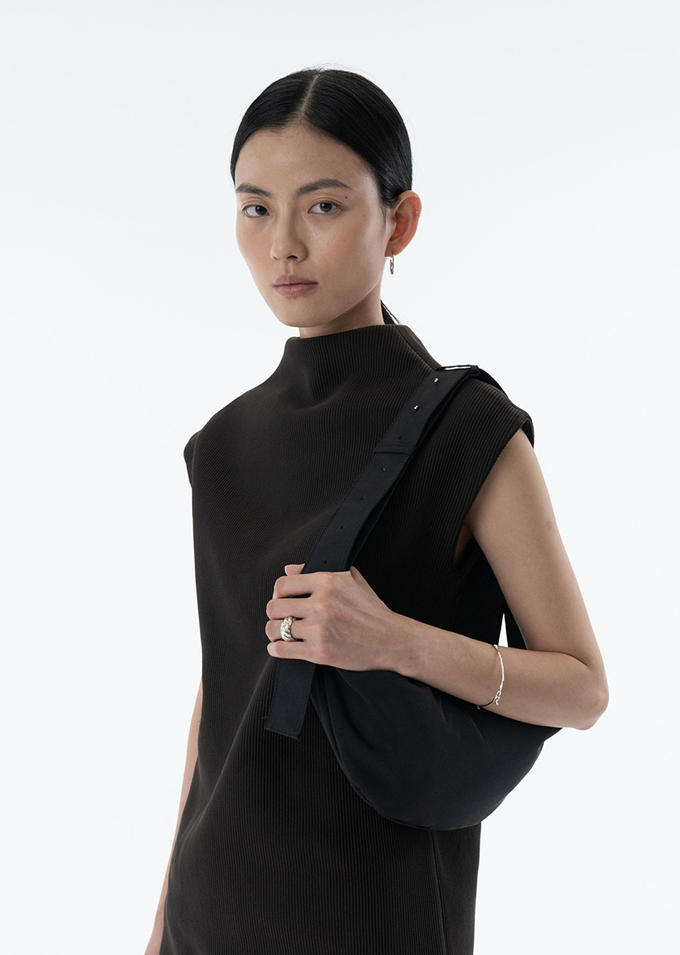 AMOMENTO 3Way ナイロン ポーチ MUSINSA公式 | AMOMENTO NYLON 3WAY BAG_BLACK