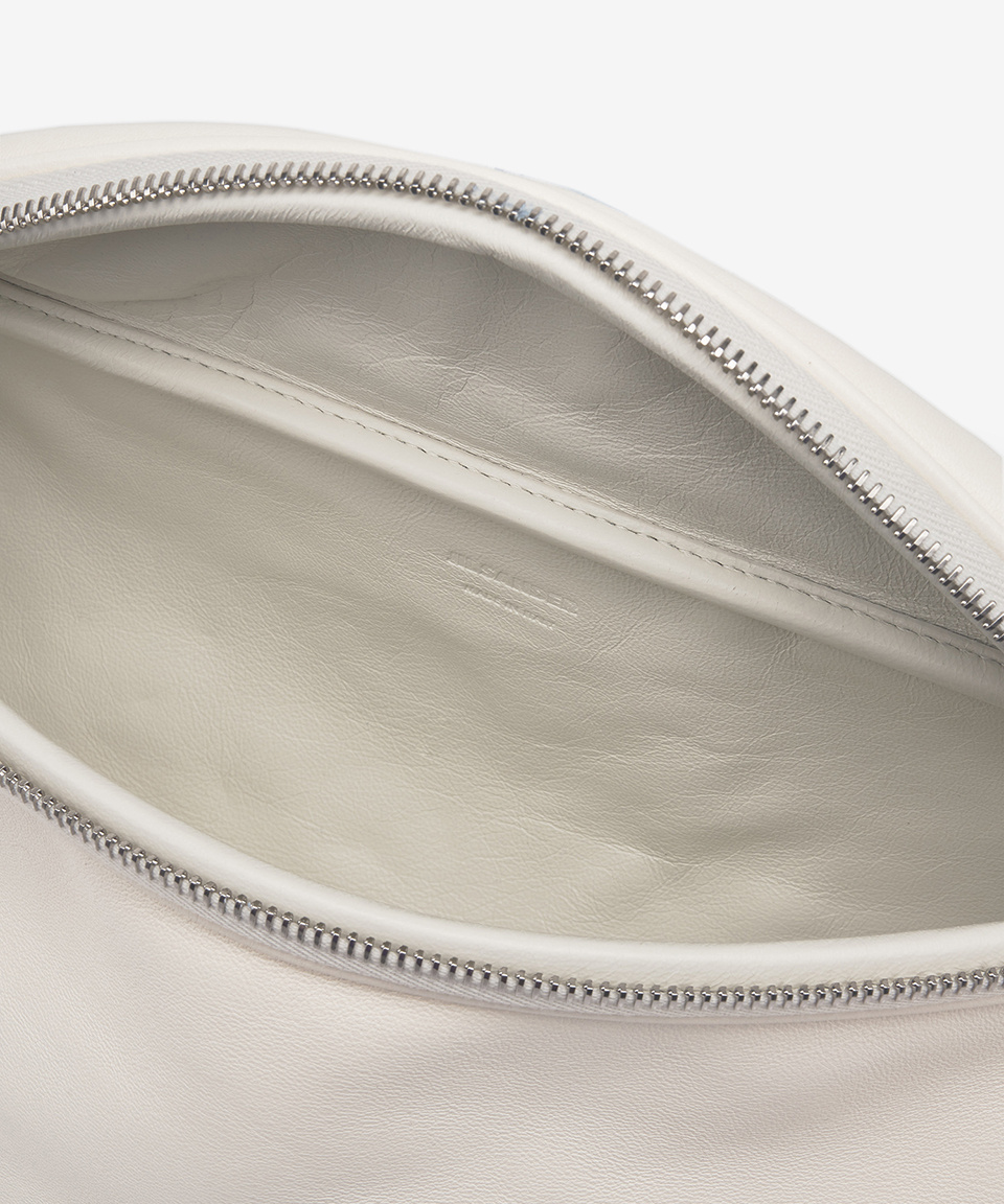 MUSINSA | JIL SANDER Moon belt bag - White