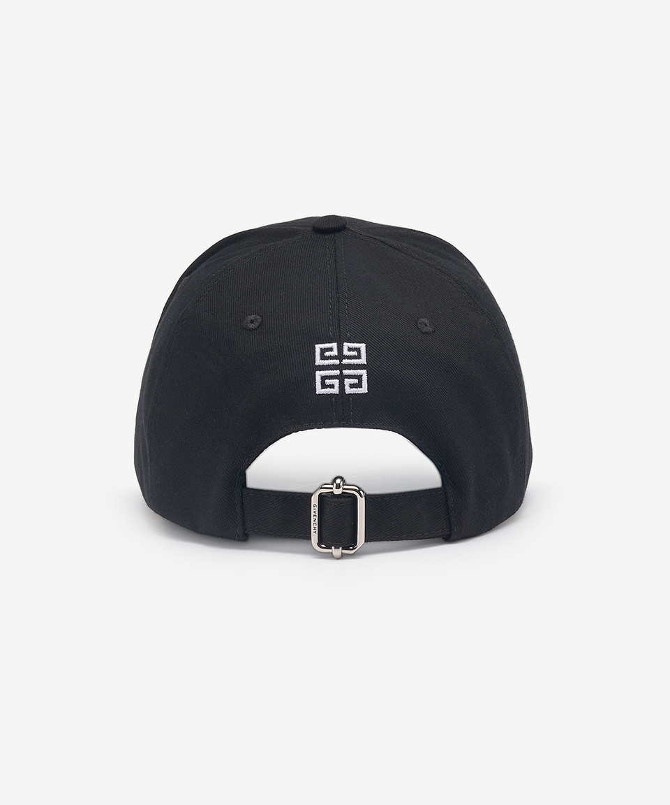MUSINSA | GIVENCHY 4G Twill Ball Cap - Black / BPZ022P0C4001