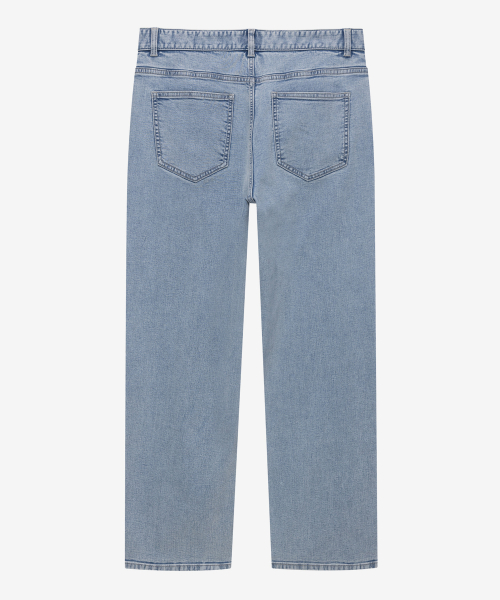 [Cool]10oz wide light blue denim pants