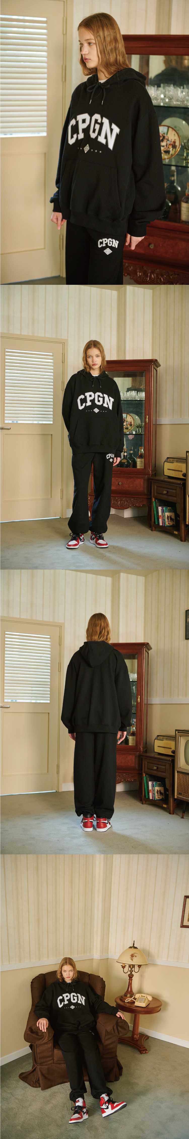 SAN DIEGO EMBROIDERY BALLOON JOGGER PANTS