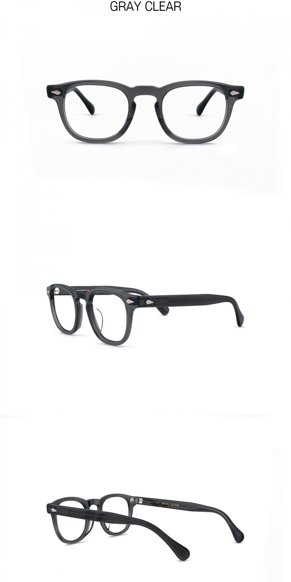 페이션(FACETION) 제이슨 (C2) 아넬 디자인 뿔테 안경