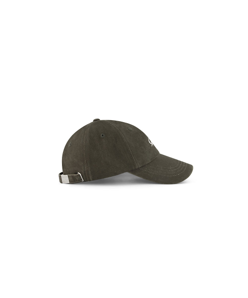 WASHED LOGO CAP - BROWN