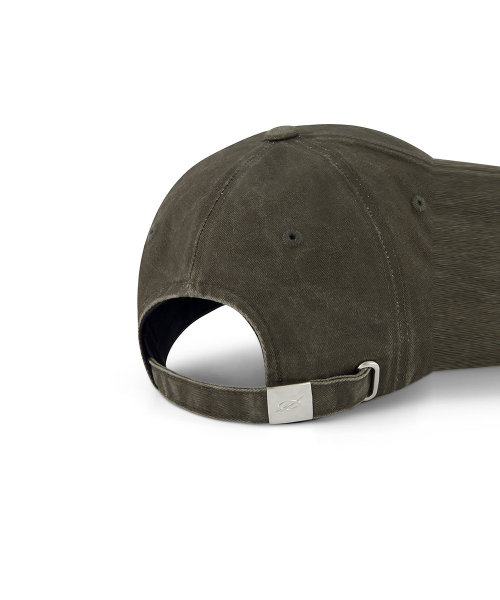 WASHED LOGO CAP - BROWN
