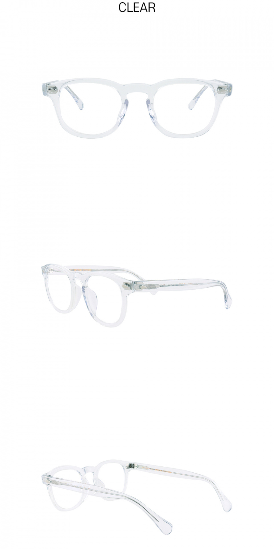 페이션(FACETION) 제이슨 (C3) 아넬 디자인 뿔테 안경
