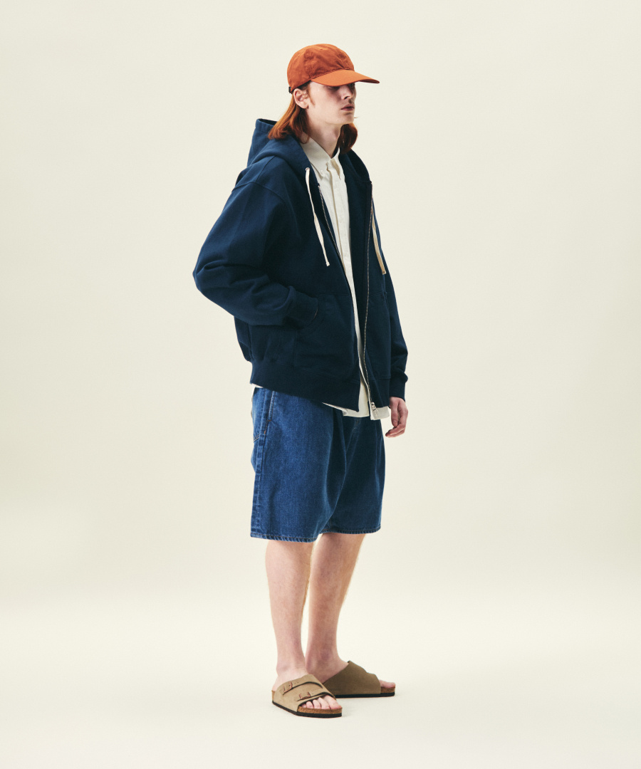 Heritage Heavy Weight Zip Hoodie Grey 상세 이미지 6