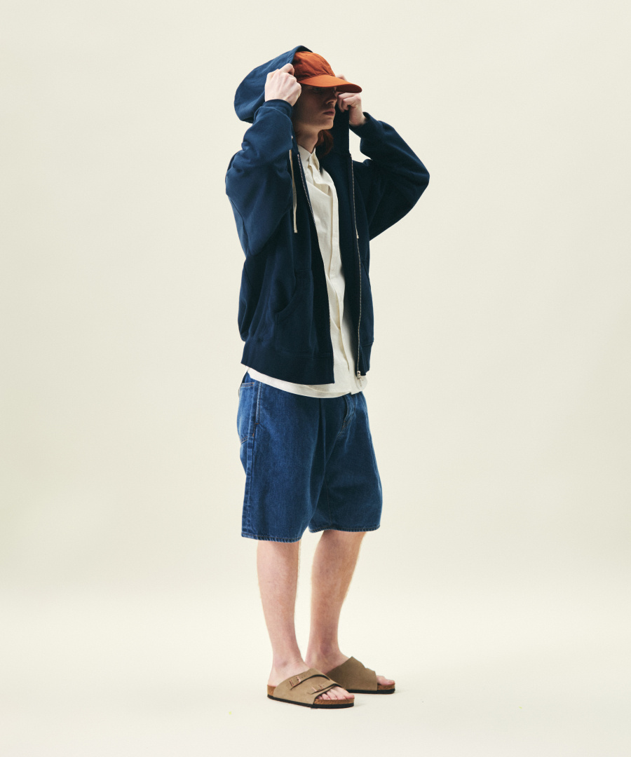 Heritage Heavy Weight Zip Hoodie Grey 상세 이미지 7
