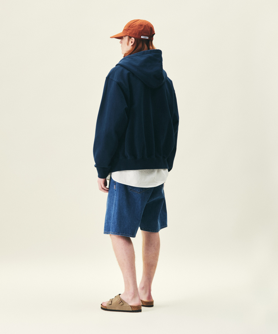 Heritage Heavy Weight Zip Hoodie Grey 상세 이미지 8