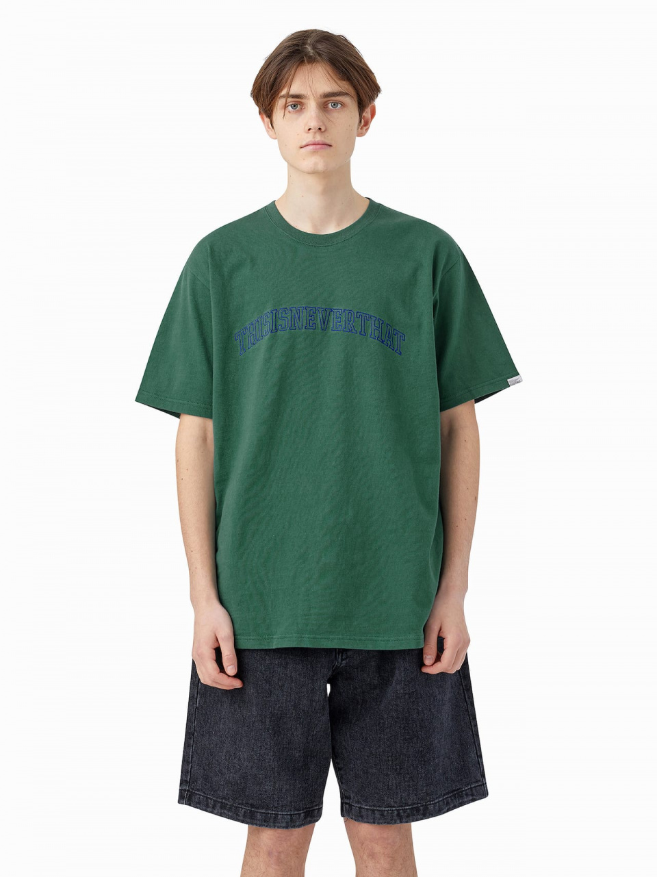 디스이즈네버댓(THISISNEVERTHAT) Arch-Logo Tee Forest - 27,000 | 무신사 스토어
