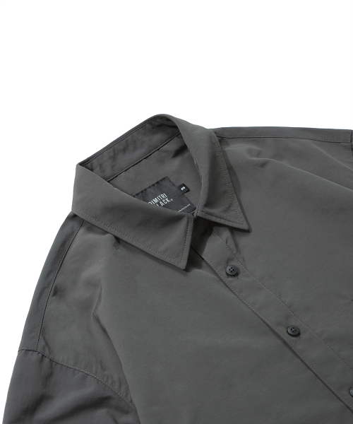 RELEXFIT COMFORT SHIRT_DARK GRAY