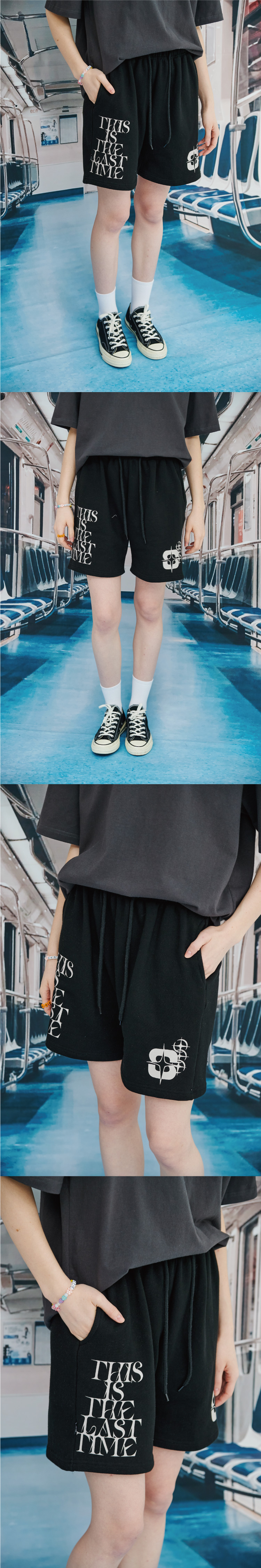 SWEAT PANTS - 3 COLORS BLACK
