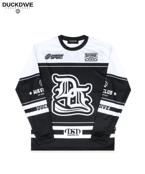 OLD SHCOOL SYMBOL MESH LONG SLEEVE BLACK