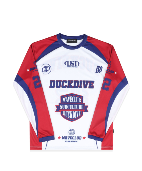 OFF ROAD MESH LONG SLEEVE RED