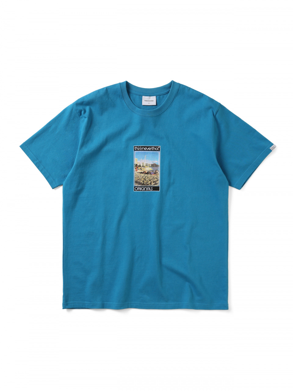 디스이즈네버댓(THISISNEVERTHAT) Seaside Tee Deep Blue - 사이즈 & 후기 | 무신사