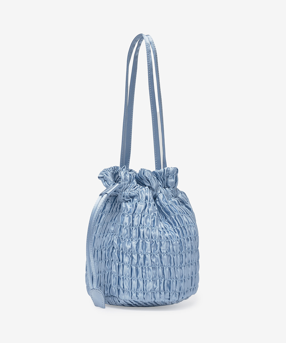 MUSINSA | HAI Women's Puff Gina Bucket Bag - Light Blue