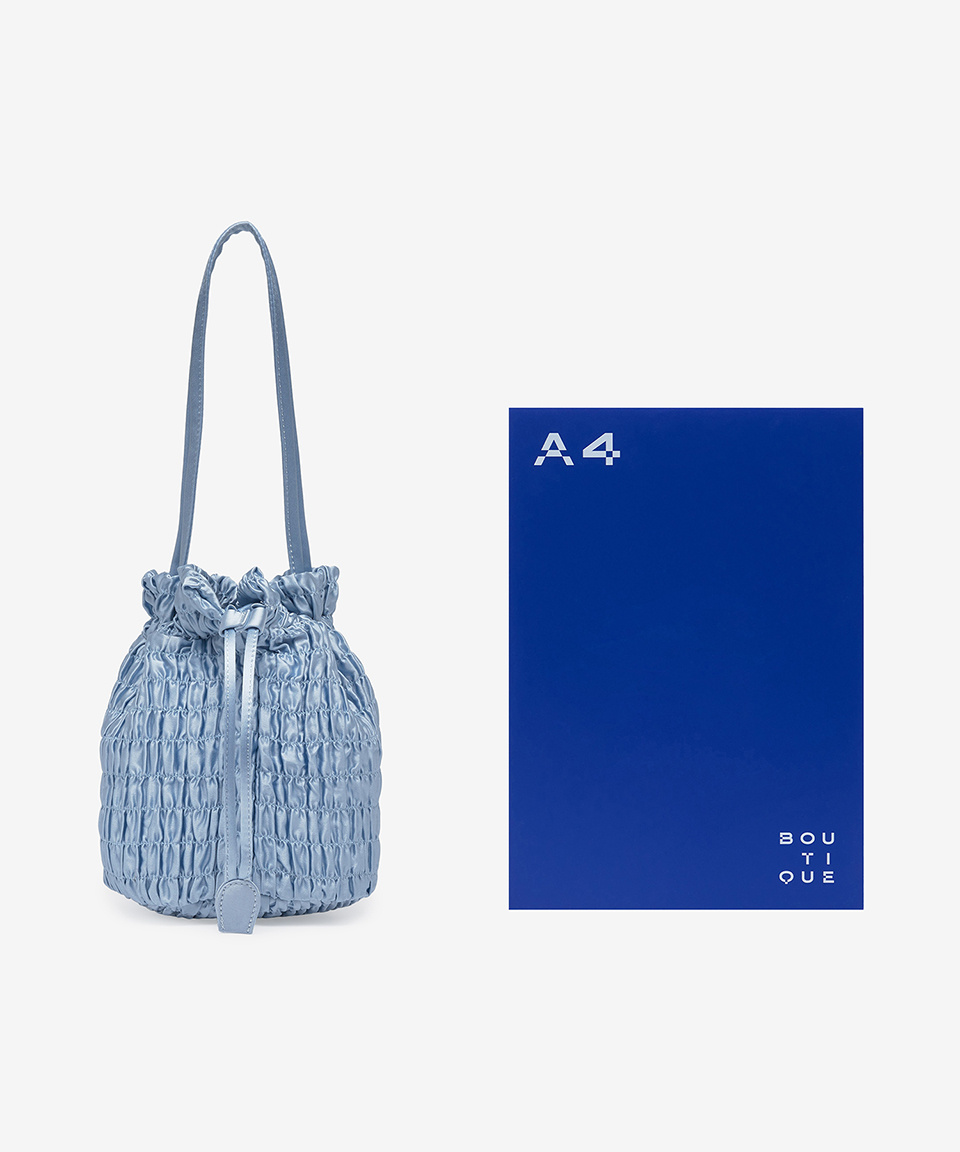 ★hai★ Puff Gina Bag Light Blue MUSINSA | HAI Puff Gina Bucket Bag - Corral / PFGBCORAL